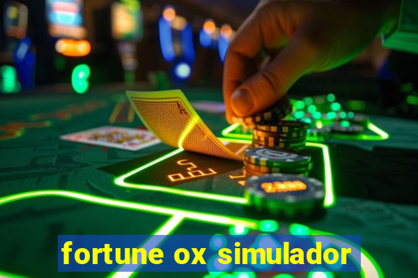 fortune ox simulador